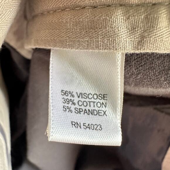 Banana Republic Trouser No 323 Martin Fit Flare Trousers Charcoal - Picture 9 of 9